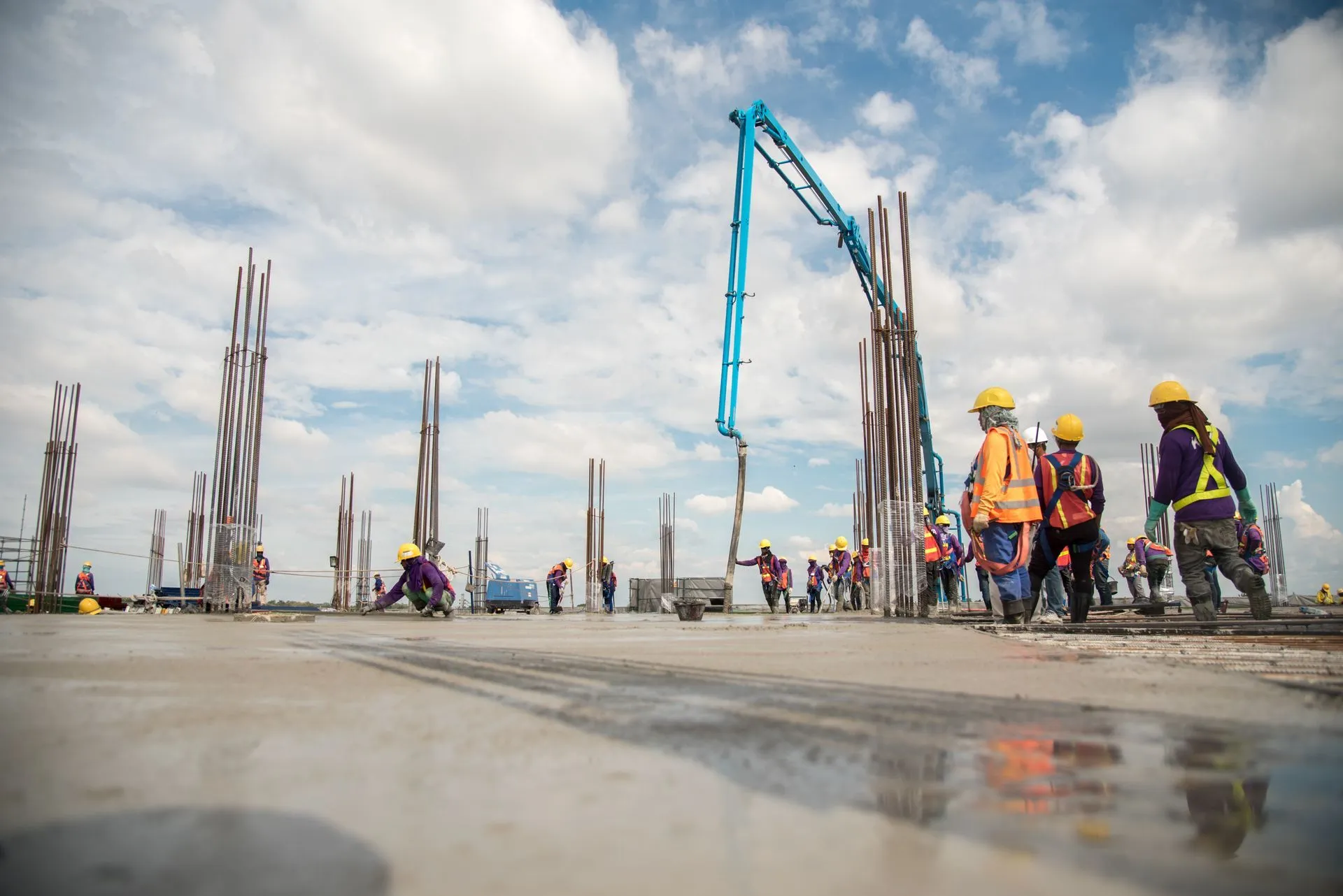 Concrete foundation services in Springville, NY