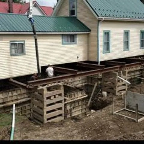 Completed residential concrete project