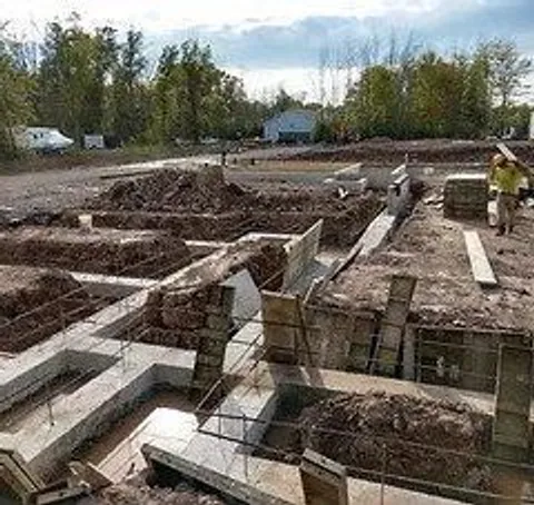 Completed concrete services project