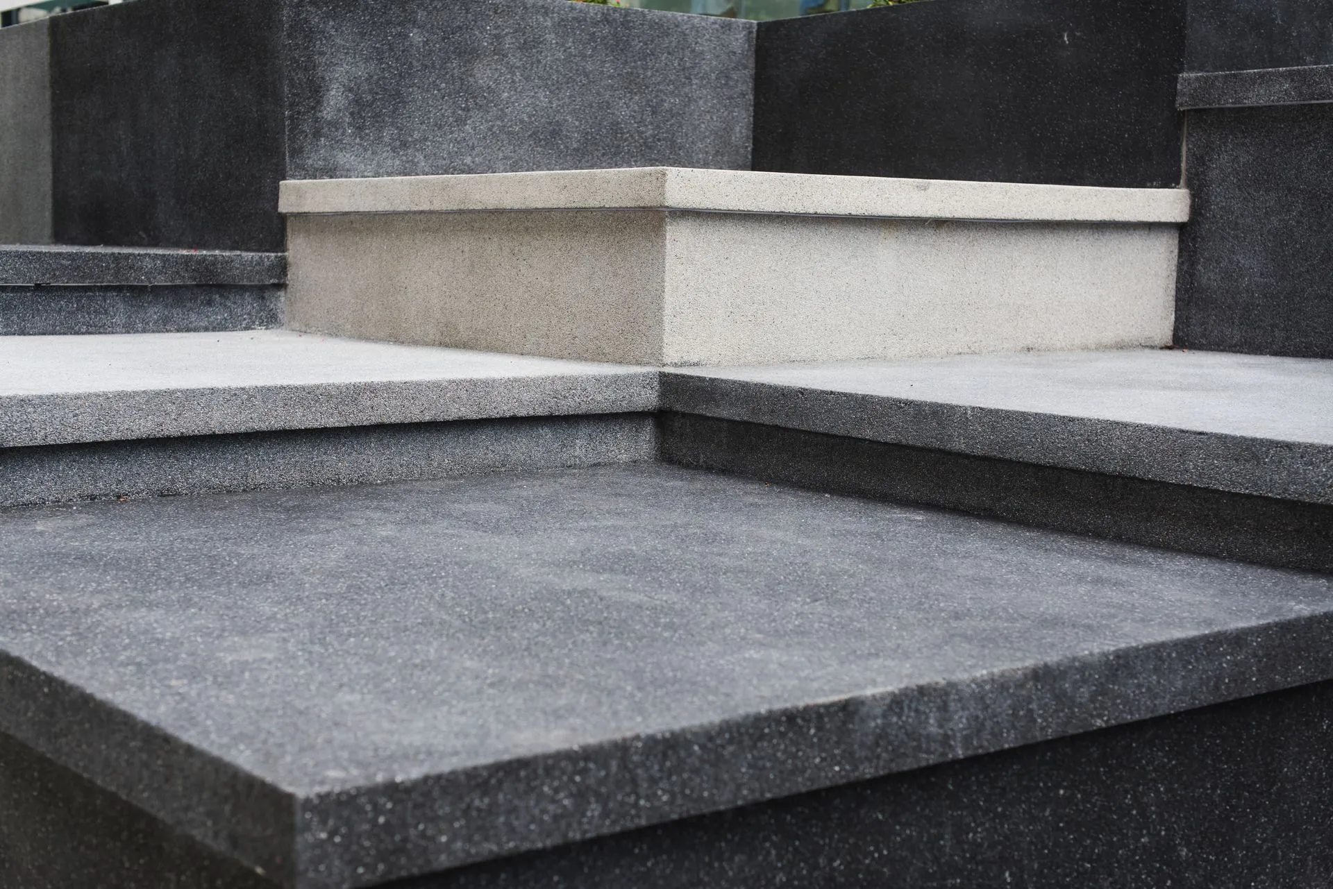 Custom concrete stairway and pavement in North Collins, NY